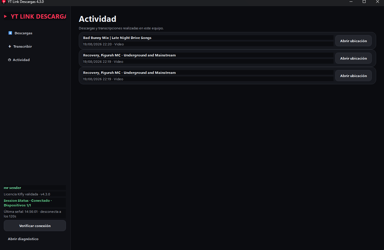 YT Link Downloads 4.3.0 — More stable, complete and fast