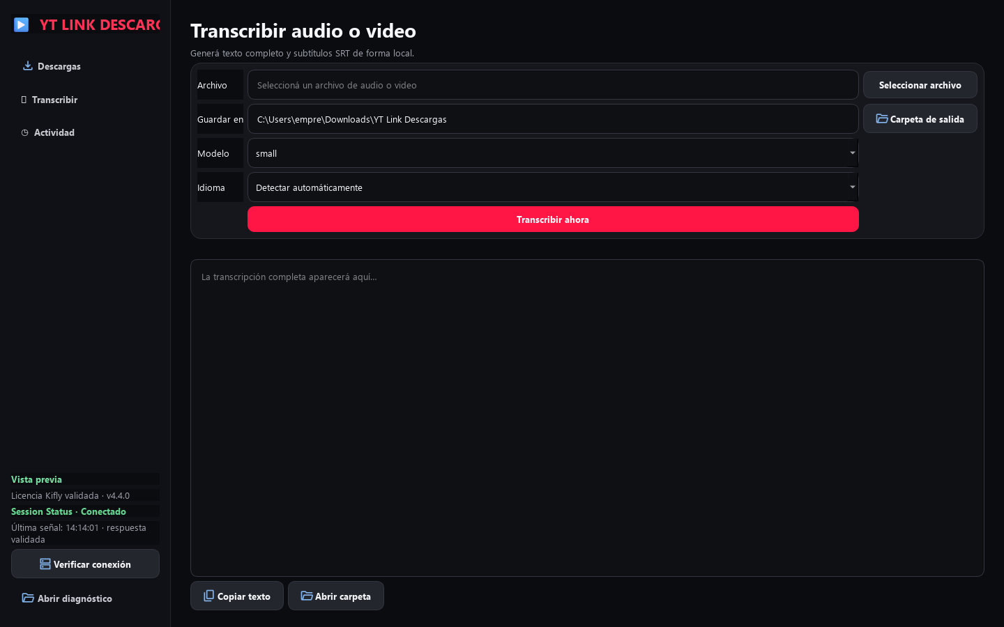 Transcription